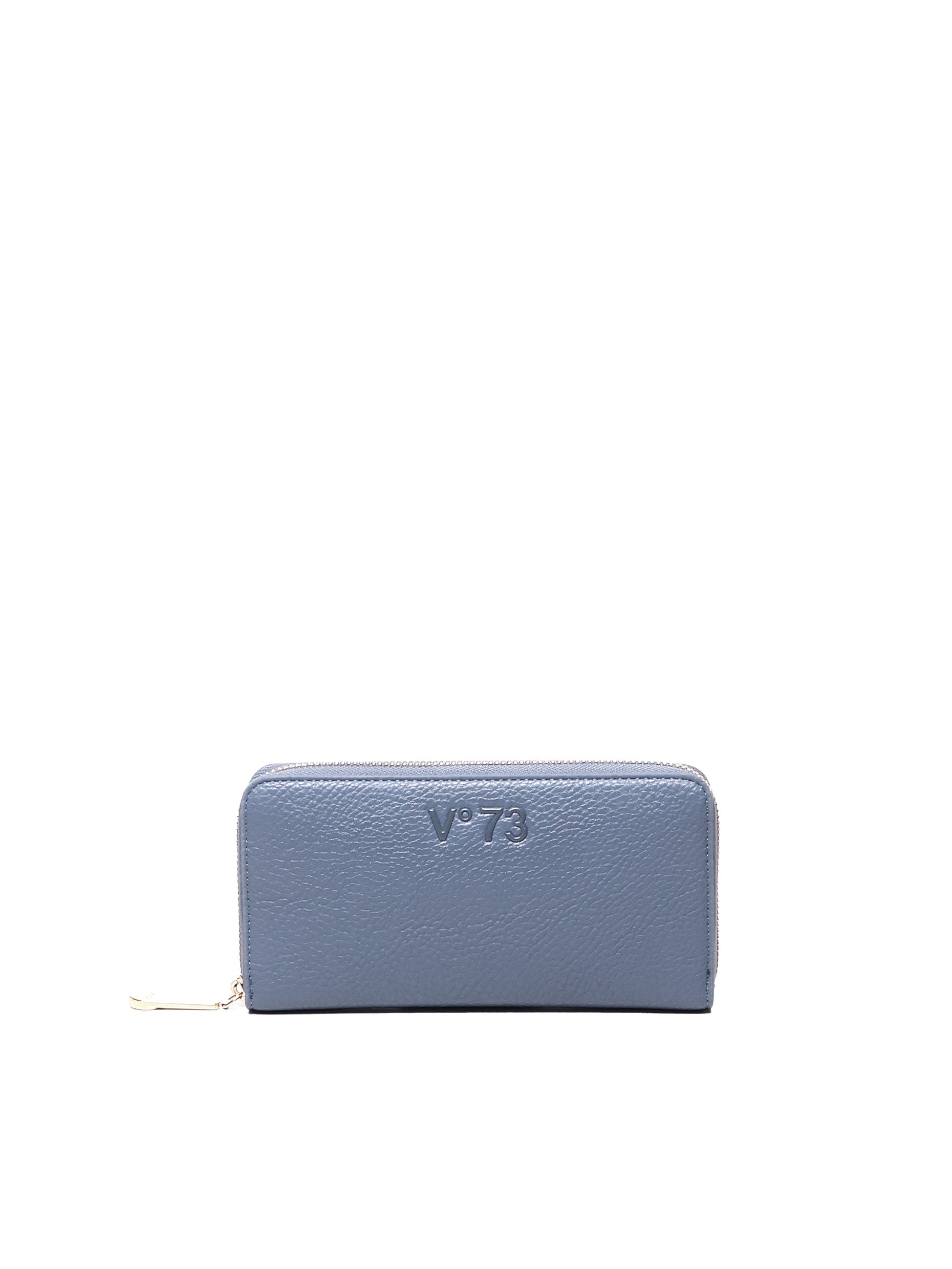 V° 73 Wallets Avion Blue Ecoleather