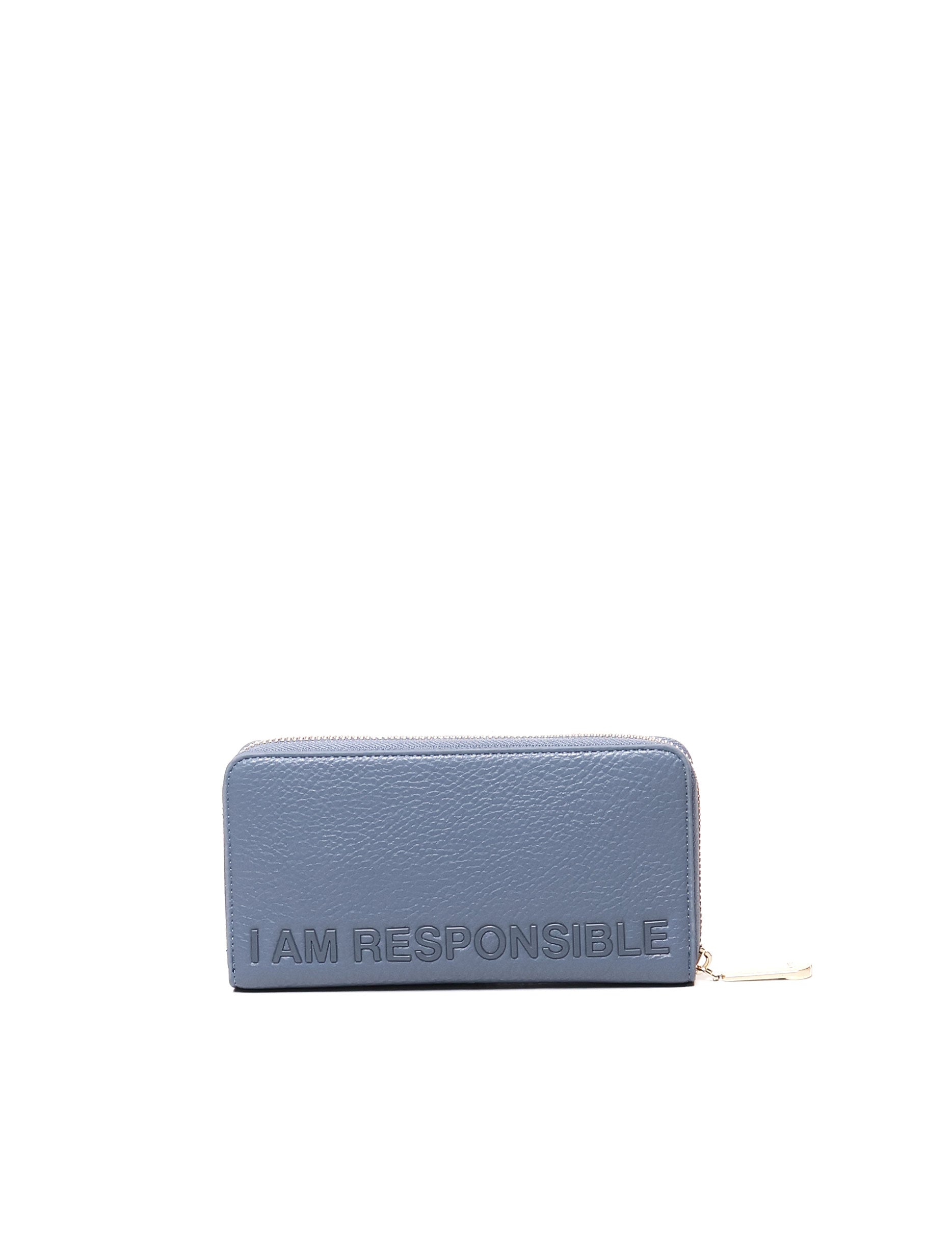 V° 73 Wallets Avion Blue Ecoleather