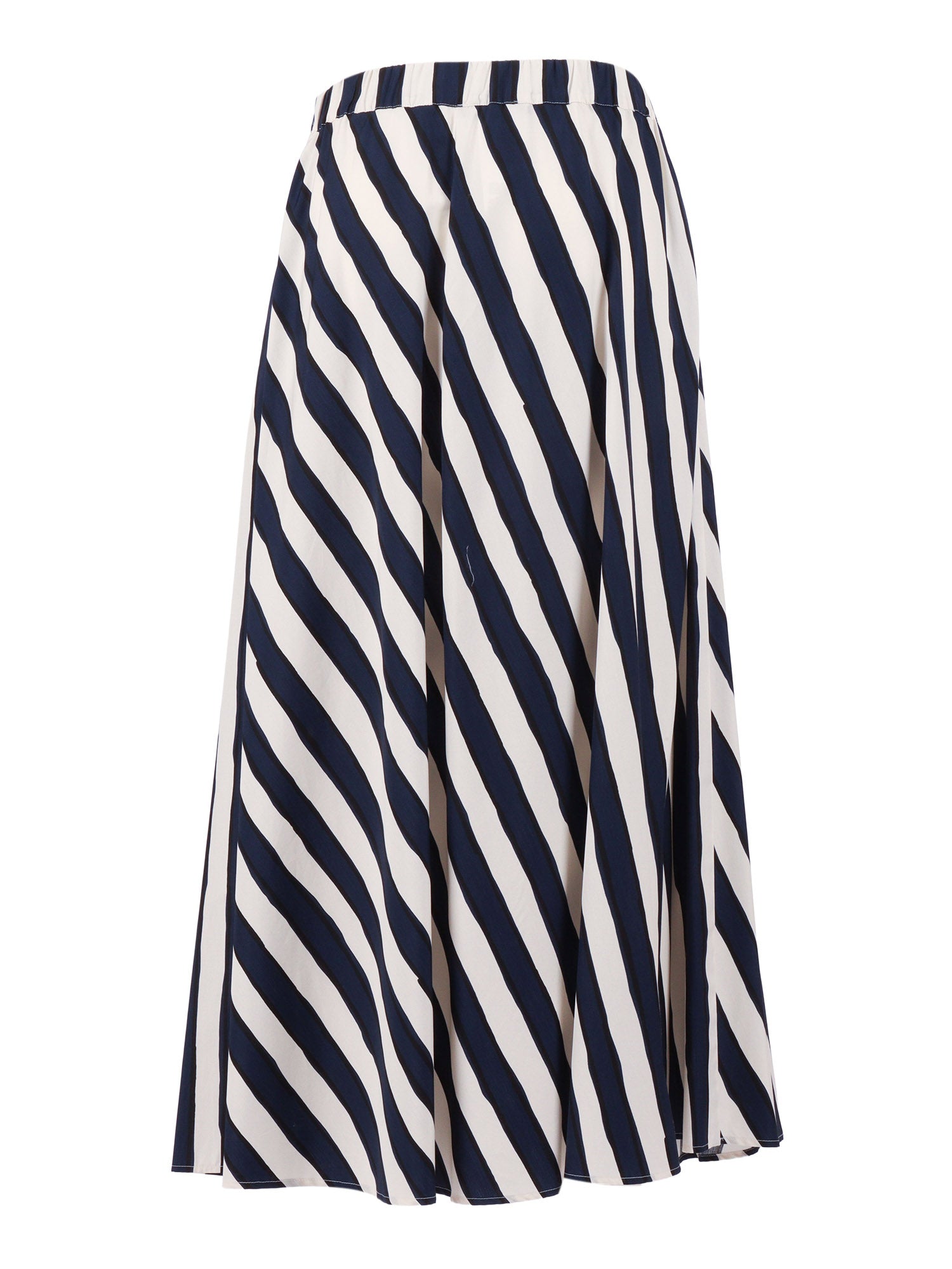 SKIRT Blue Cotton