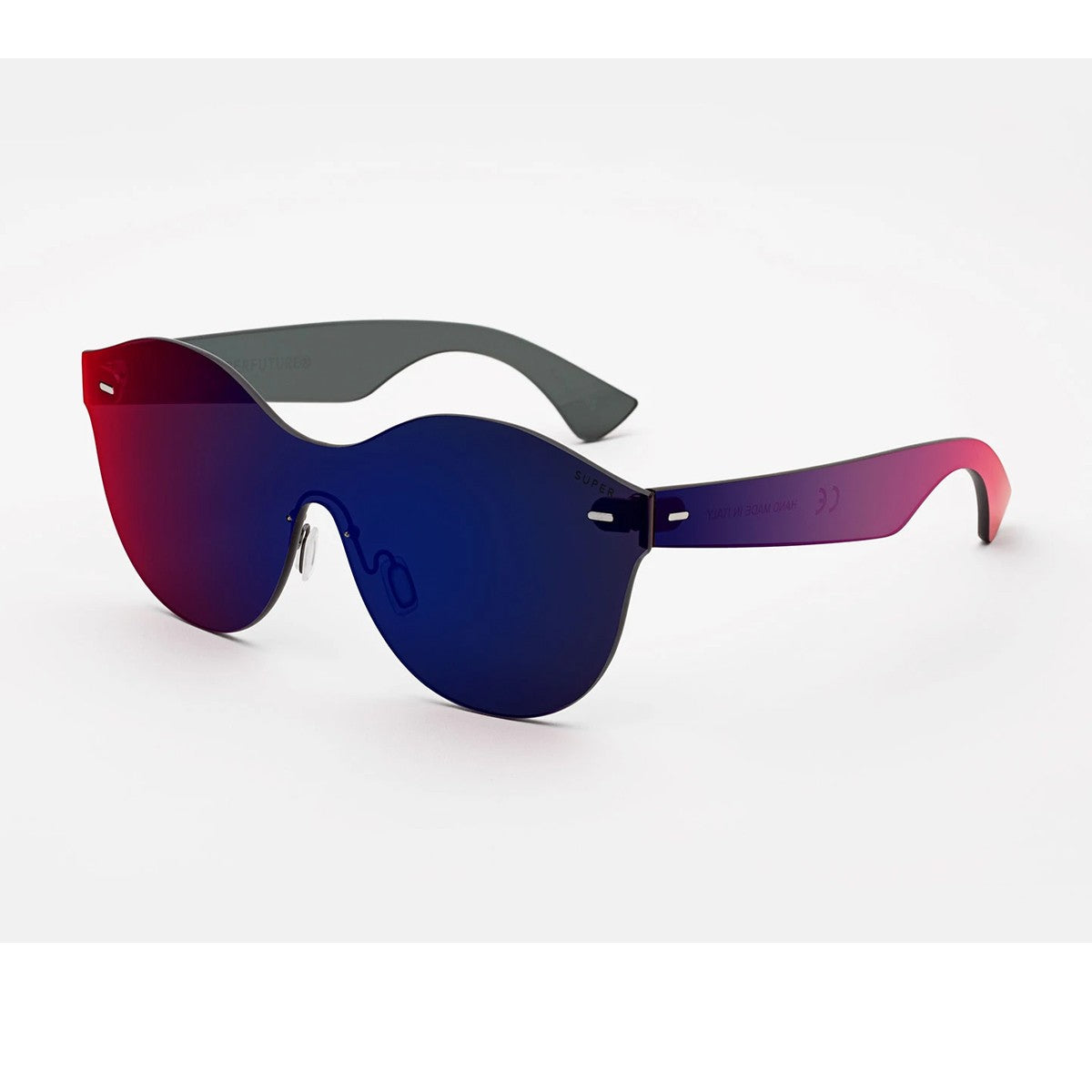 Super Tutto Lente Mona Infrared Multicolore Celluloid Occhiali Sole