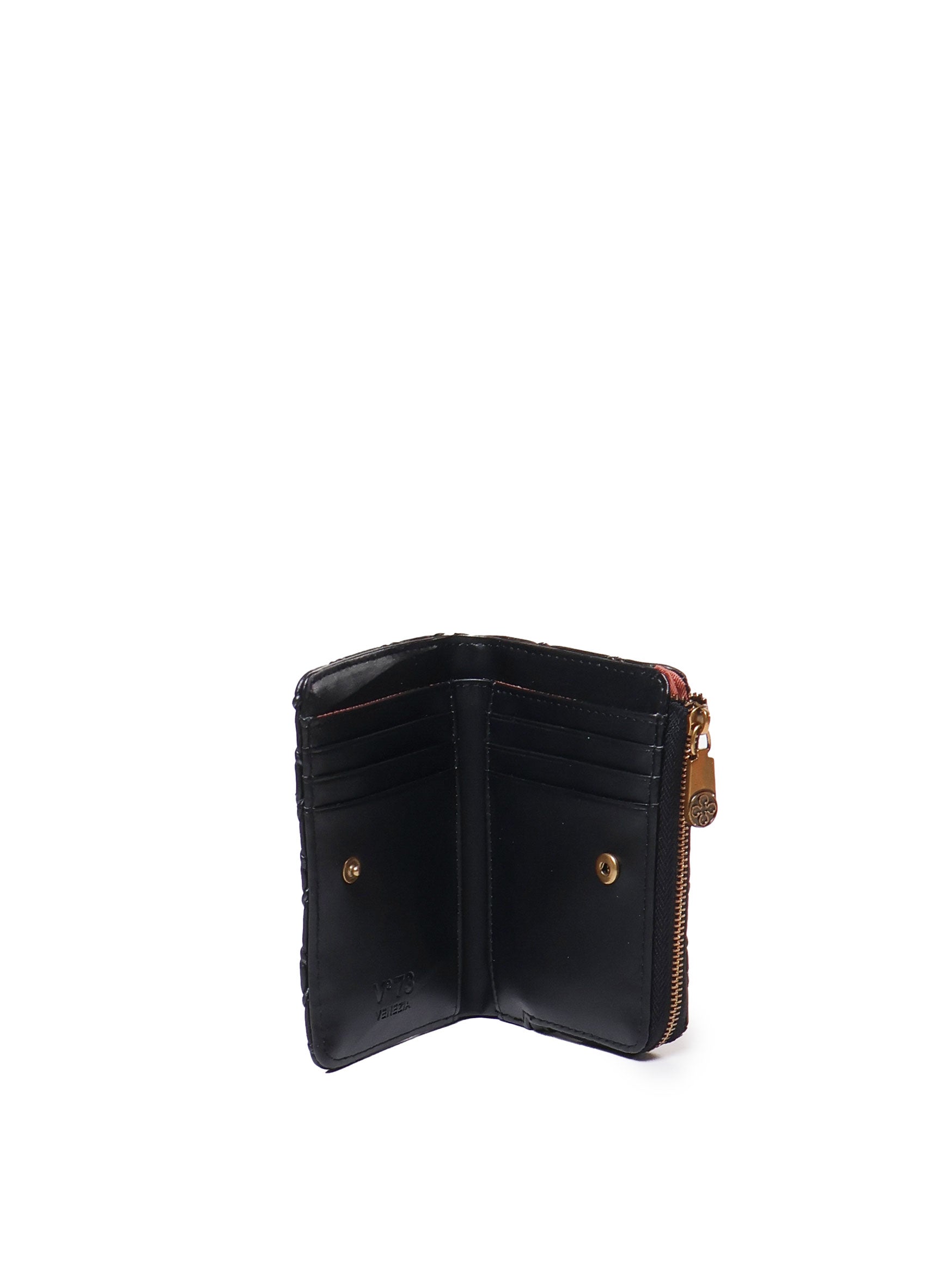 V° 73 Wallets Black Ecoleather