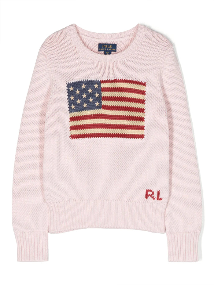Pullover Pink & Purple Maglia