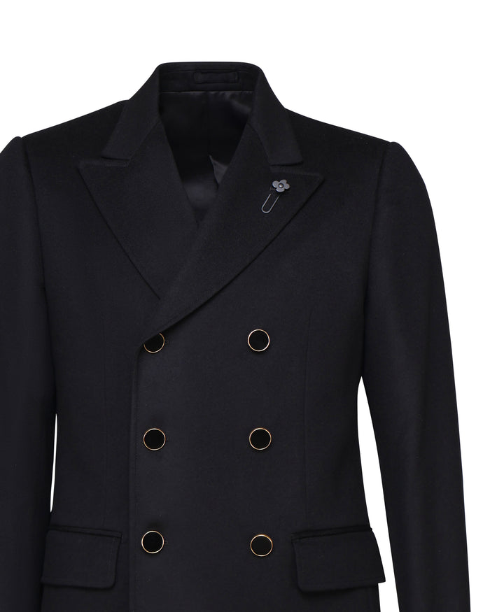 Lardini Jackets Black Pure Lana Vergine