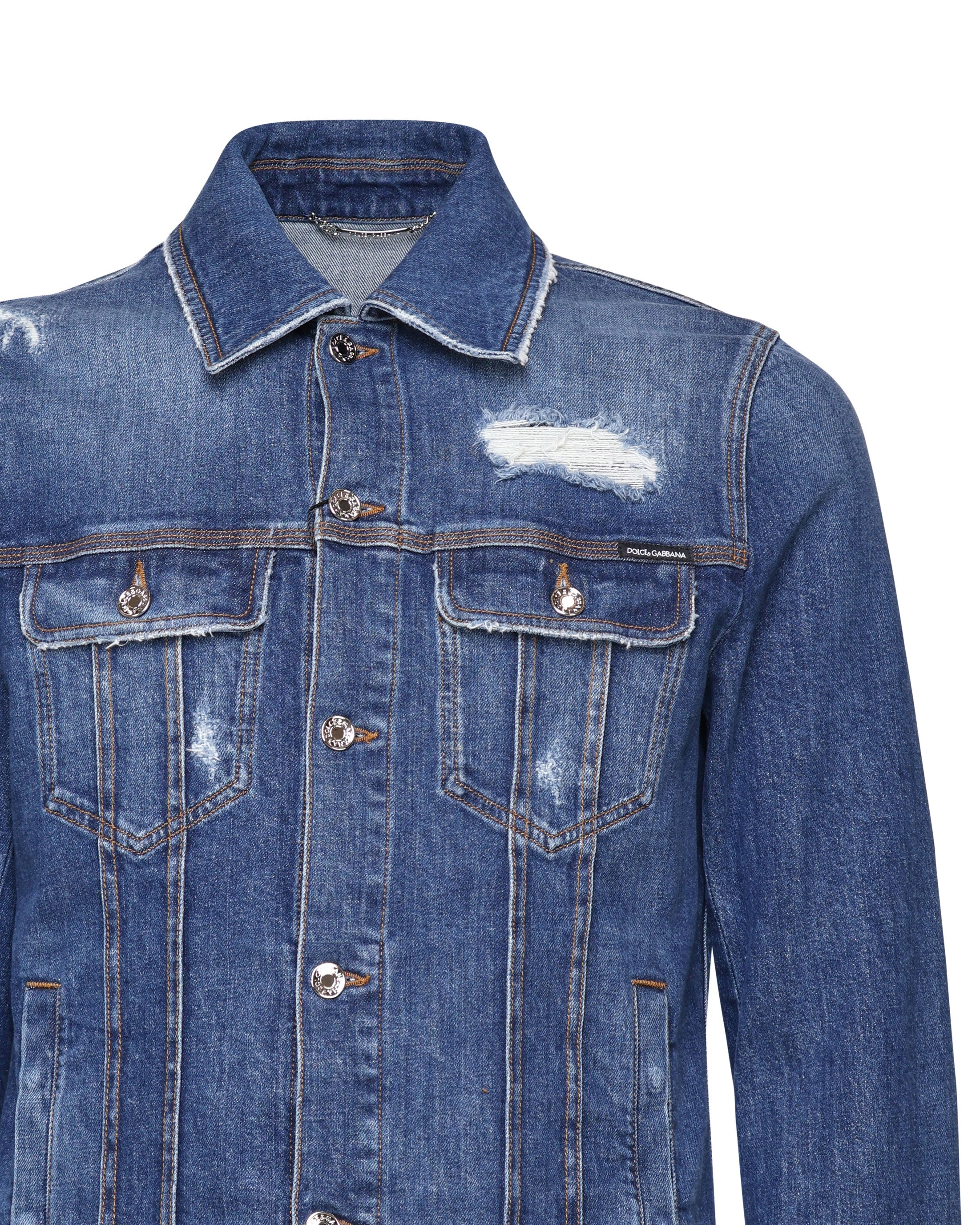 Dolce & Gabbana Coats Denim Cotton