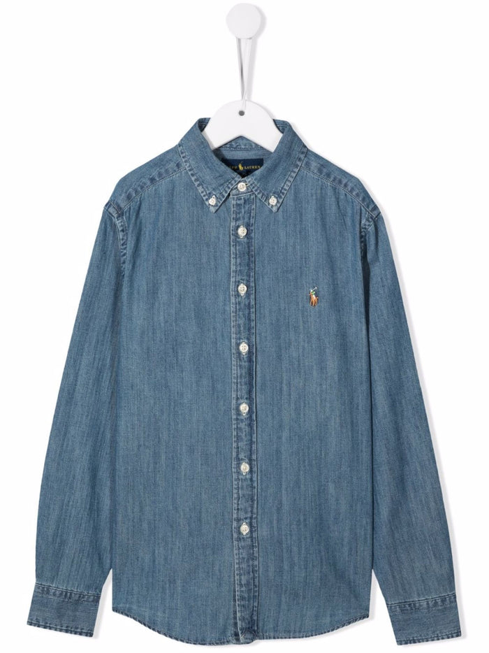 Sport Shirt Blue Camicia