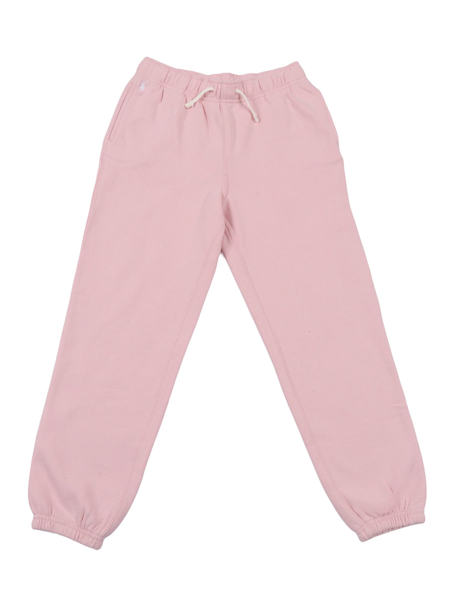 PO PANT-PANTS-ATHLETIC Pink Cotton Polyester Trackpants
