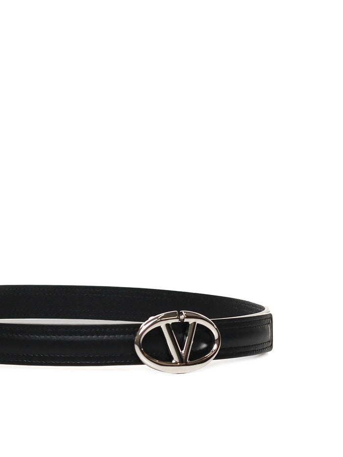 Valentino Garavani Belts Black Calfskin