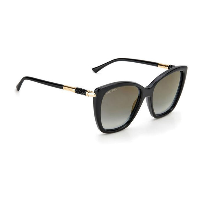 JC Rose-s 807-FQ Nero Celluloid Occhiali Sole