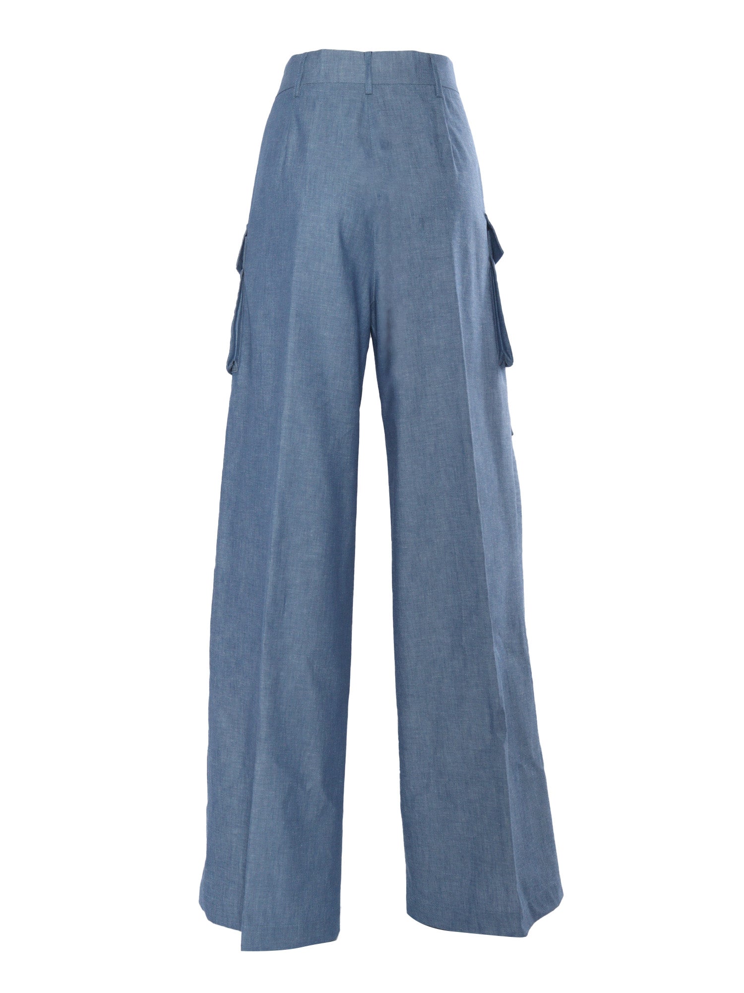 Light blue cargo jeans Cotton Pant