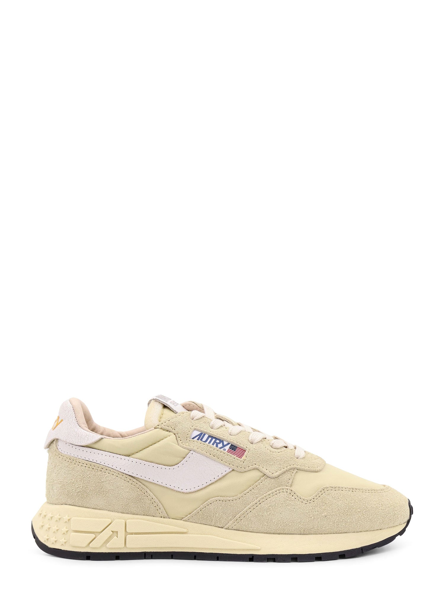 Autry Sneakers Beige Pelle/nylon