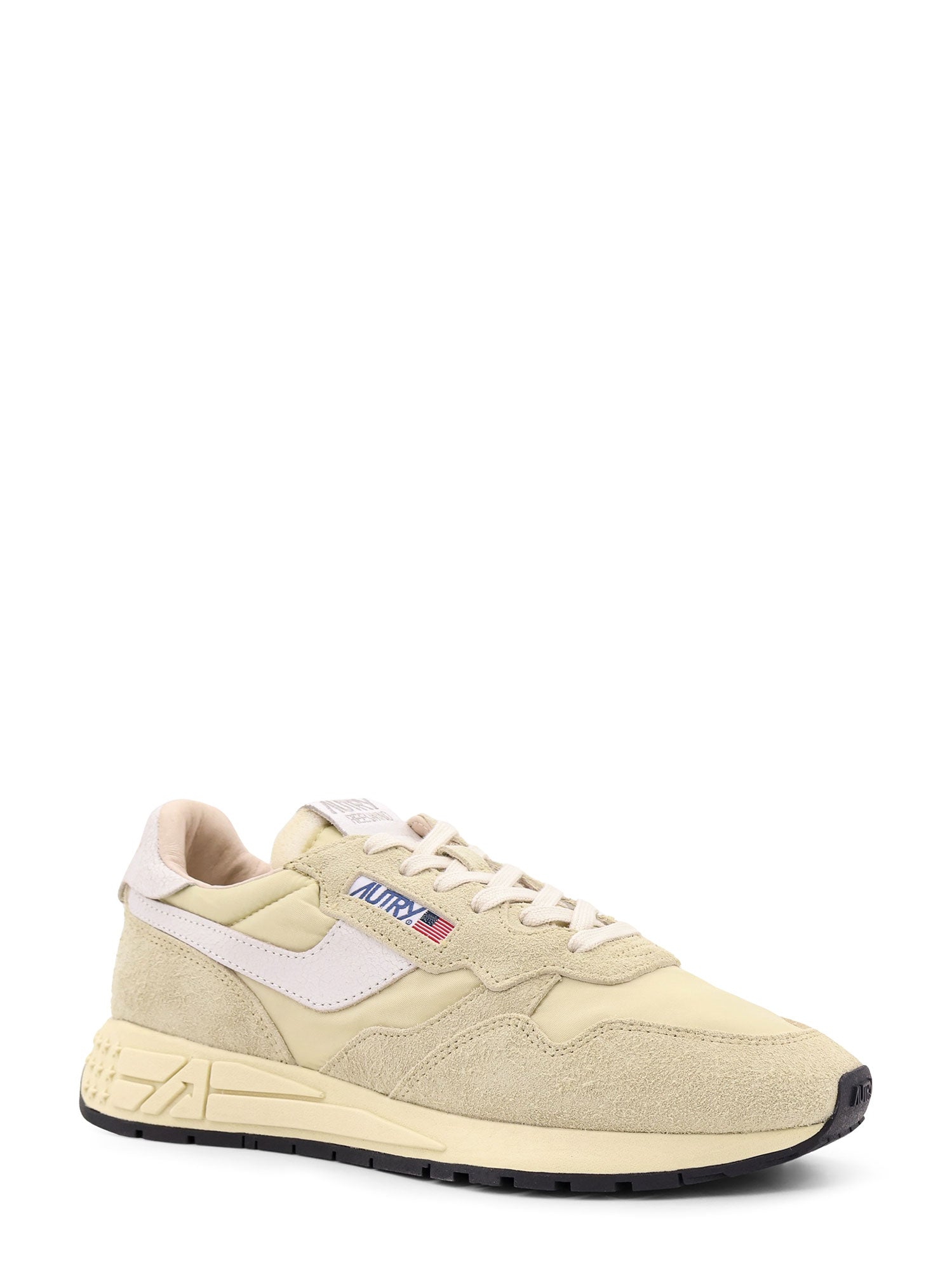 Autry Sneakers Beige Pelle/nylon