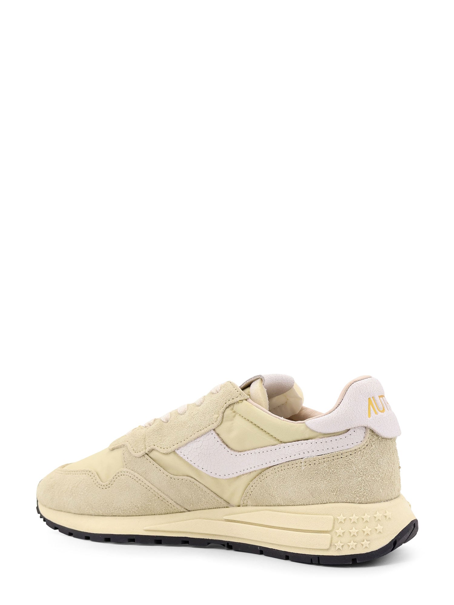 Autry Sneakers Beige Pelle/nylon