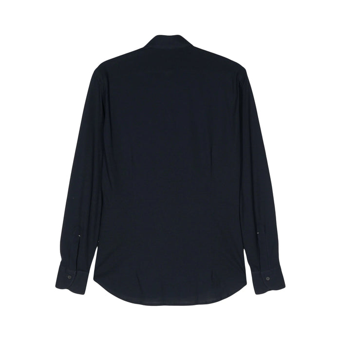 Shirt Mazzarelli Blue Cotton: 100