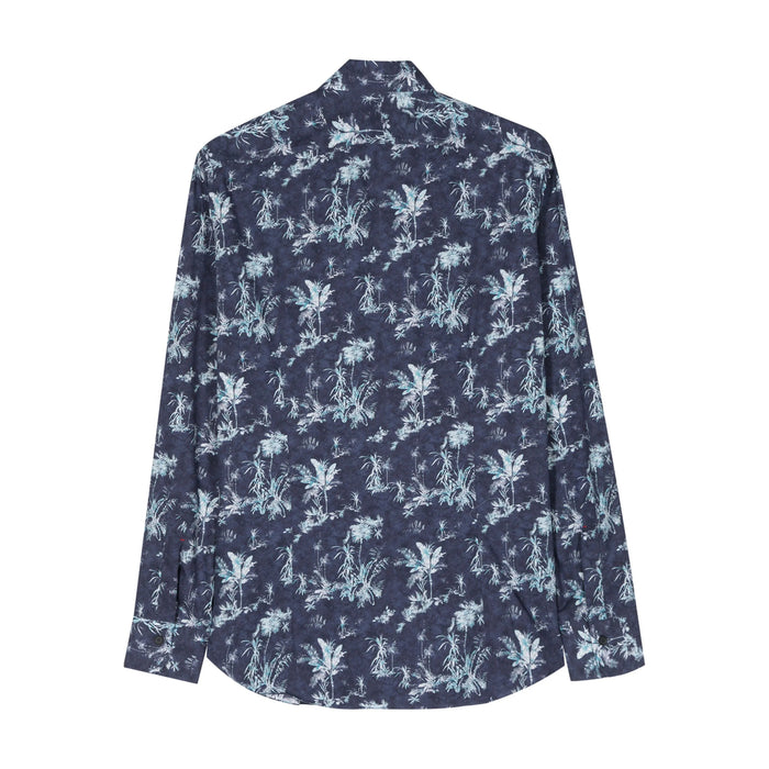 Shirt Mazzarelli Blue Cotton: 100