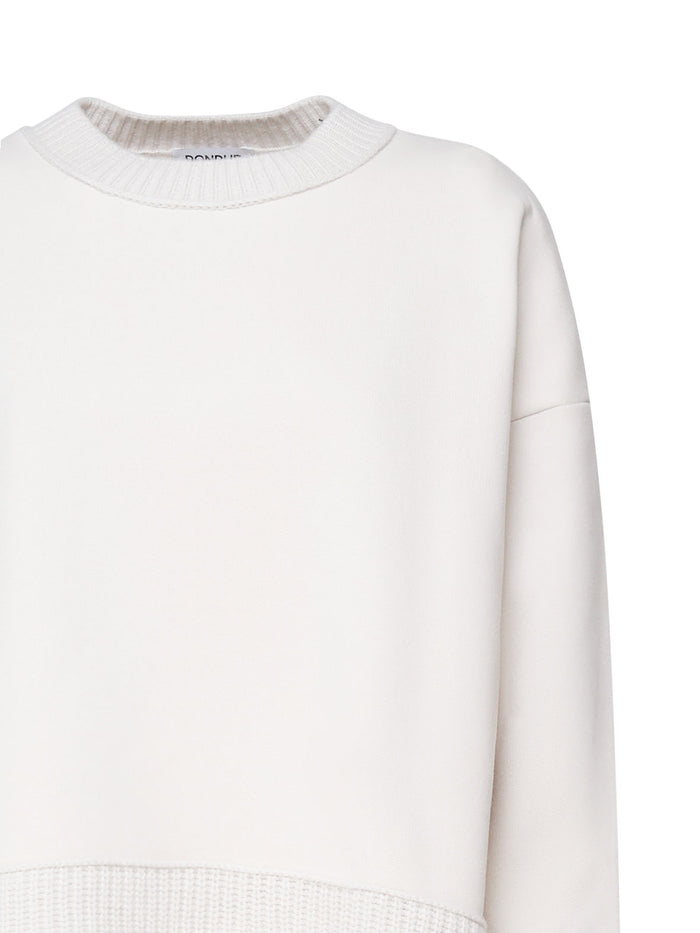 Dondup Sweaters Alabaster Blended Cotton