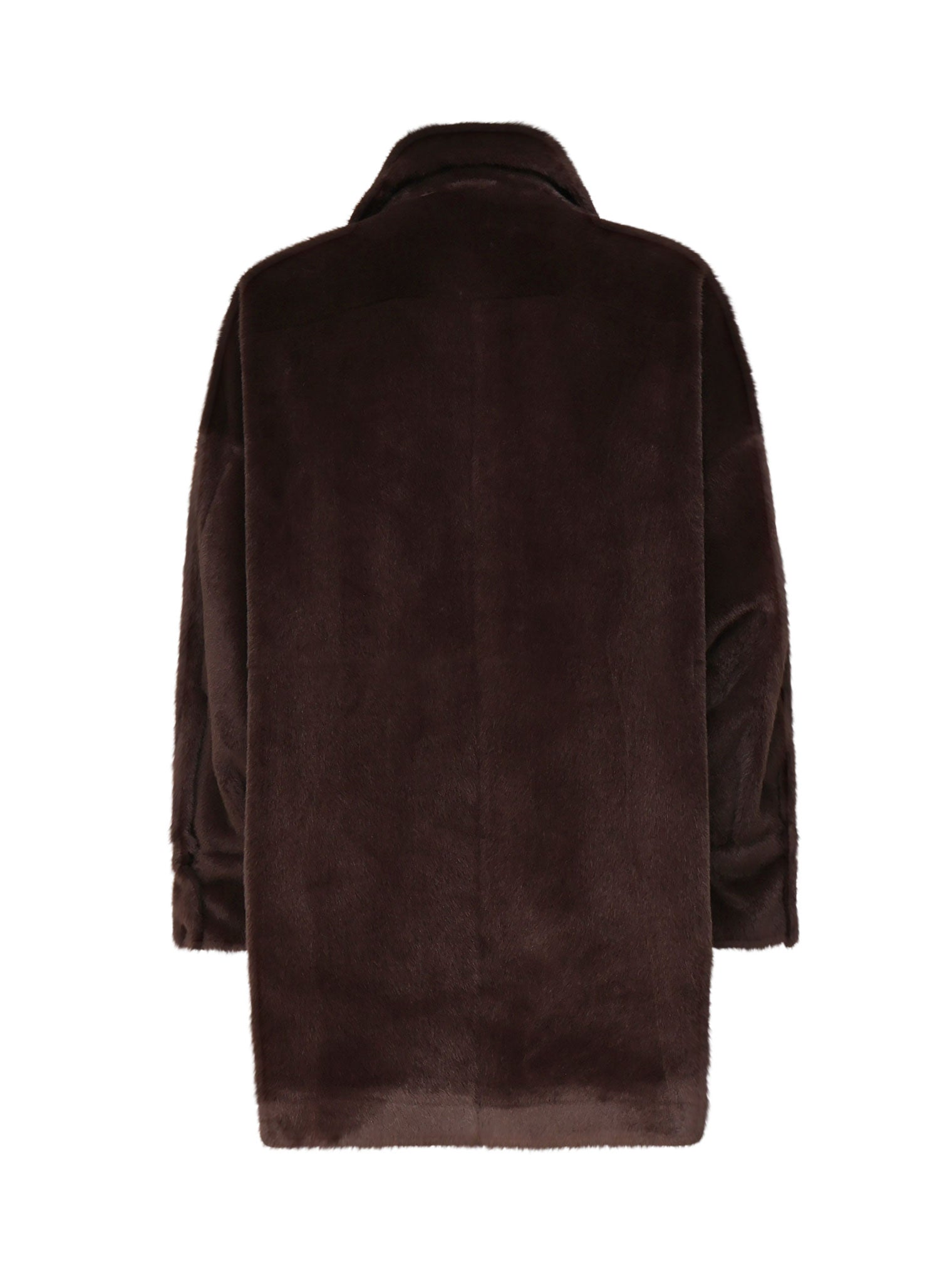 Pinko Coats Dark Brown