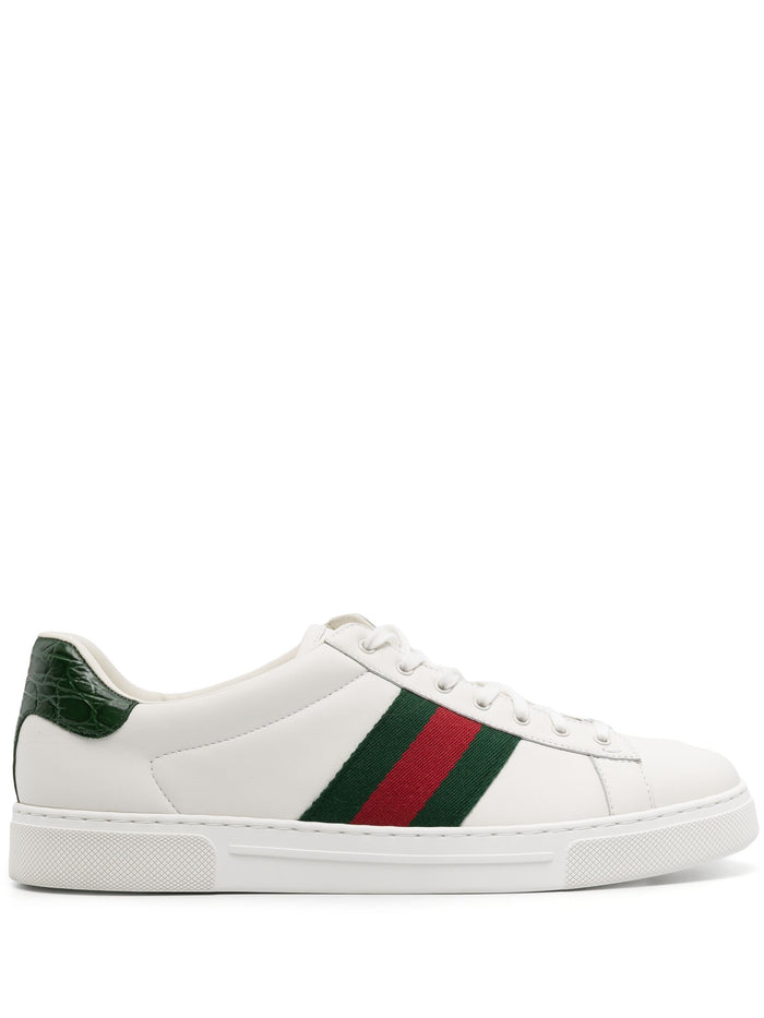 Ace Sneakers Green Leather | Calzature