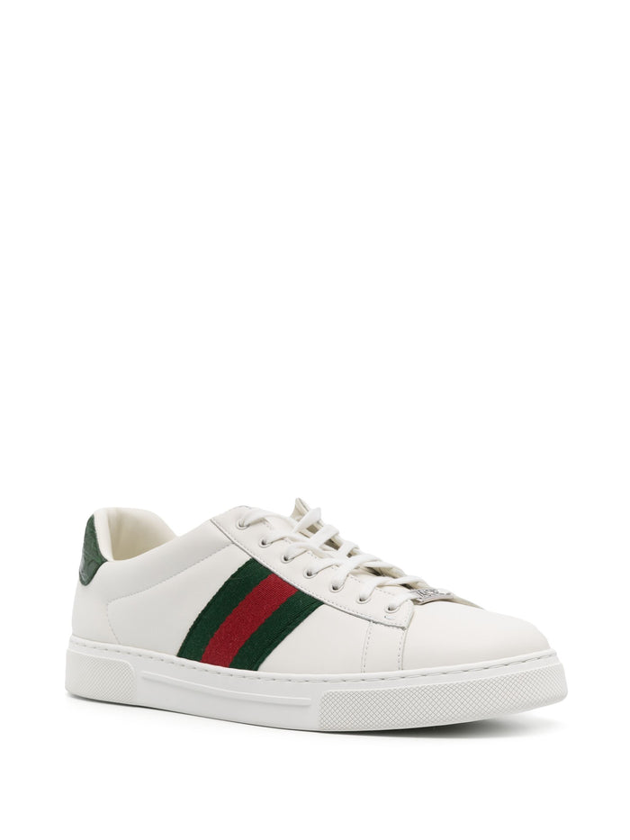 Ace Sneakers Green Leather | Calzature