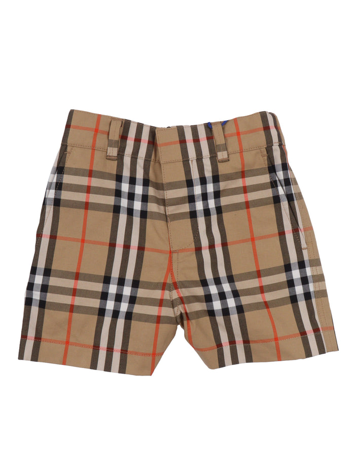 INF BOY SHORTS Beige Cotton