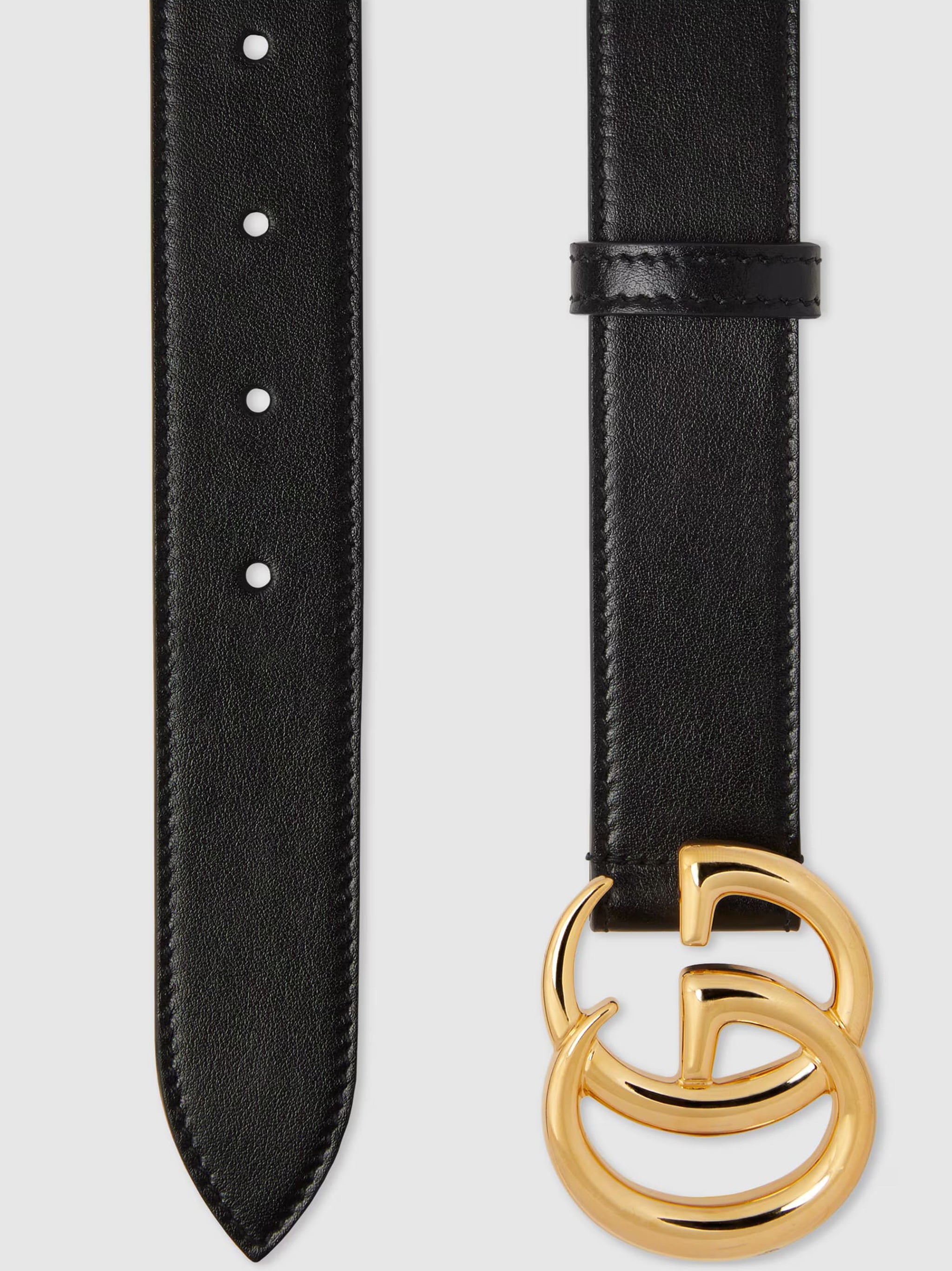 Belt W30 Black Leather | Cintura