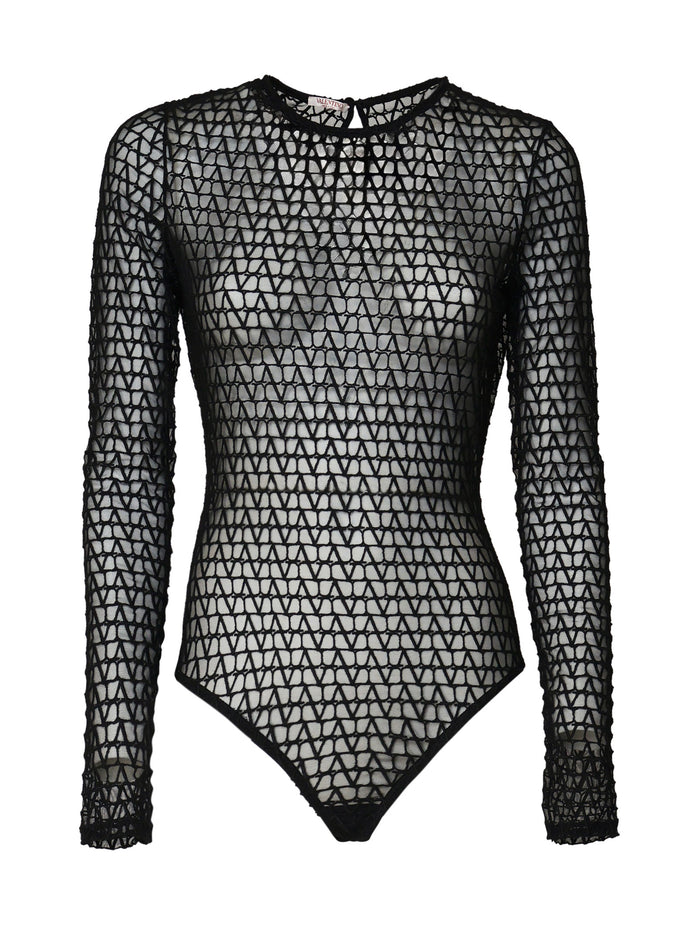 Valentino Garavani Top Black Eapapl
