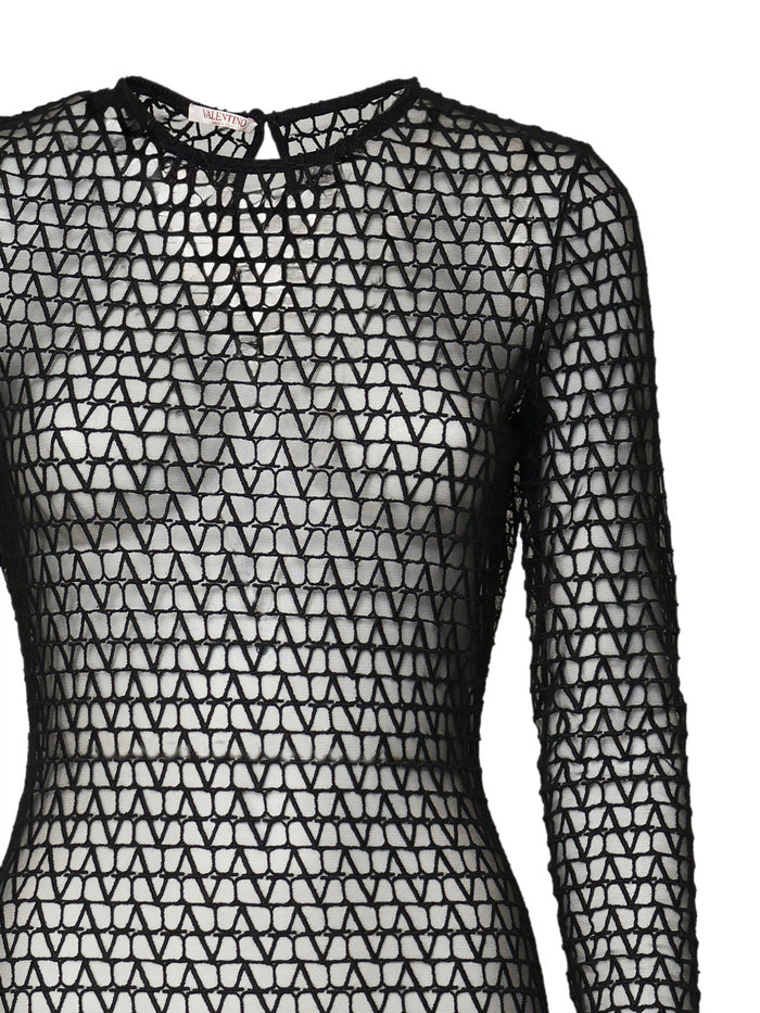 Valentino Garavani Top Black Eapapl