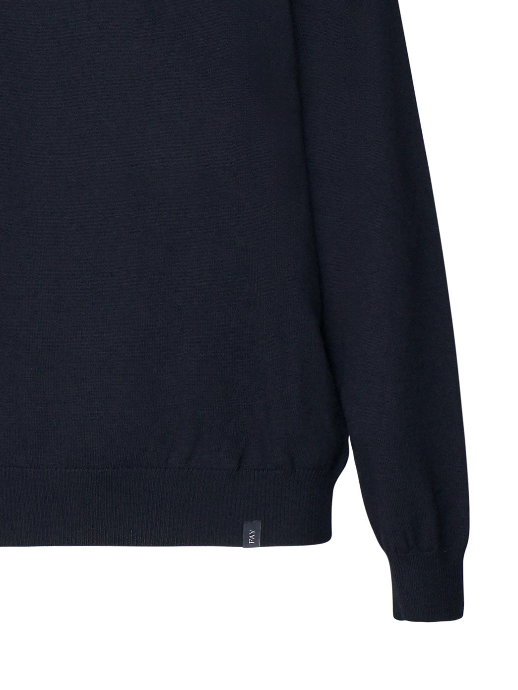 Fay Sweaters Blue Wool