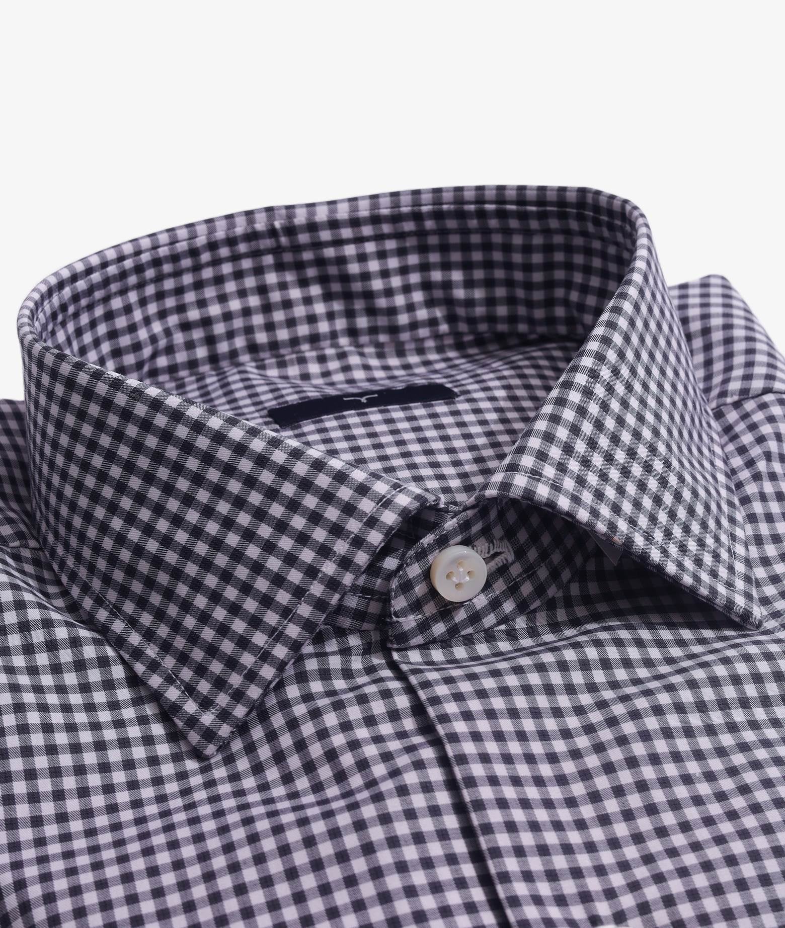 Classic Slim Bay Lightgray Hand Made Shirt