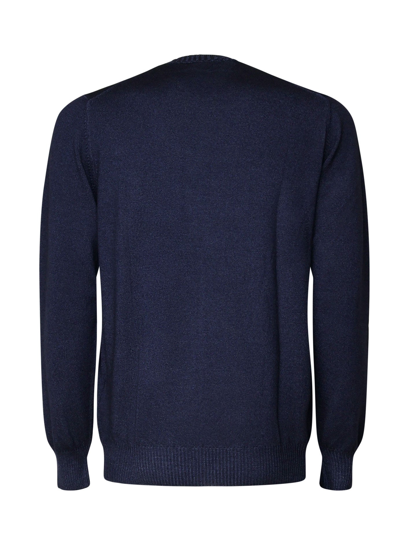 Fay Sweaters Blue Virgin Wool
