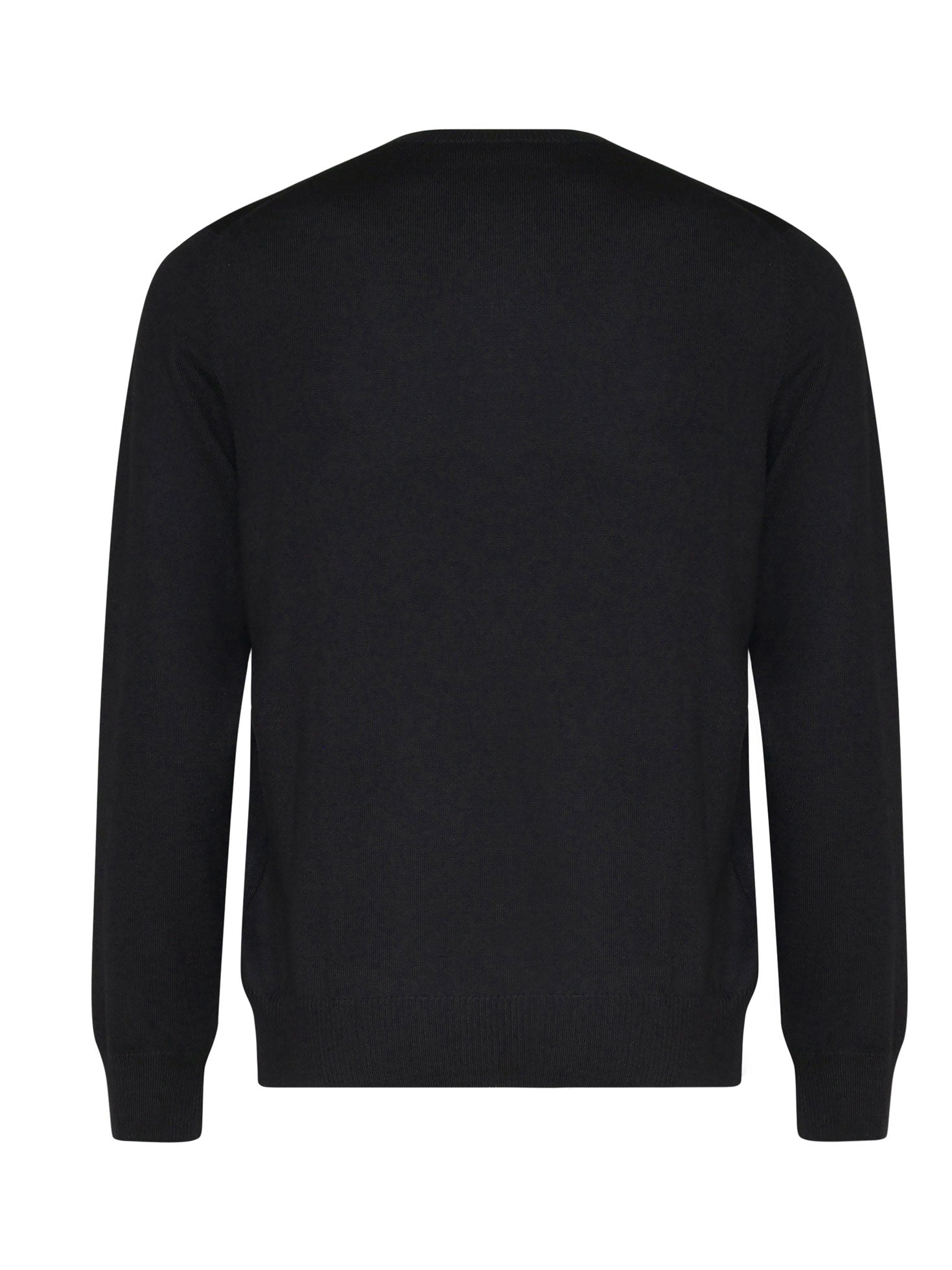 Fay Sweaters Black Wool