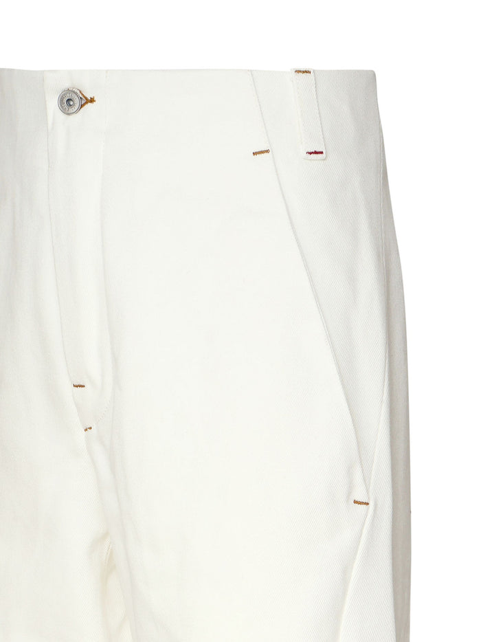 Jacquemus Jeans Off-white Principal:coton