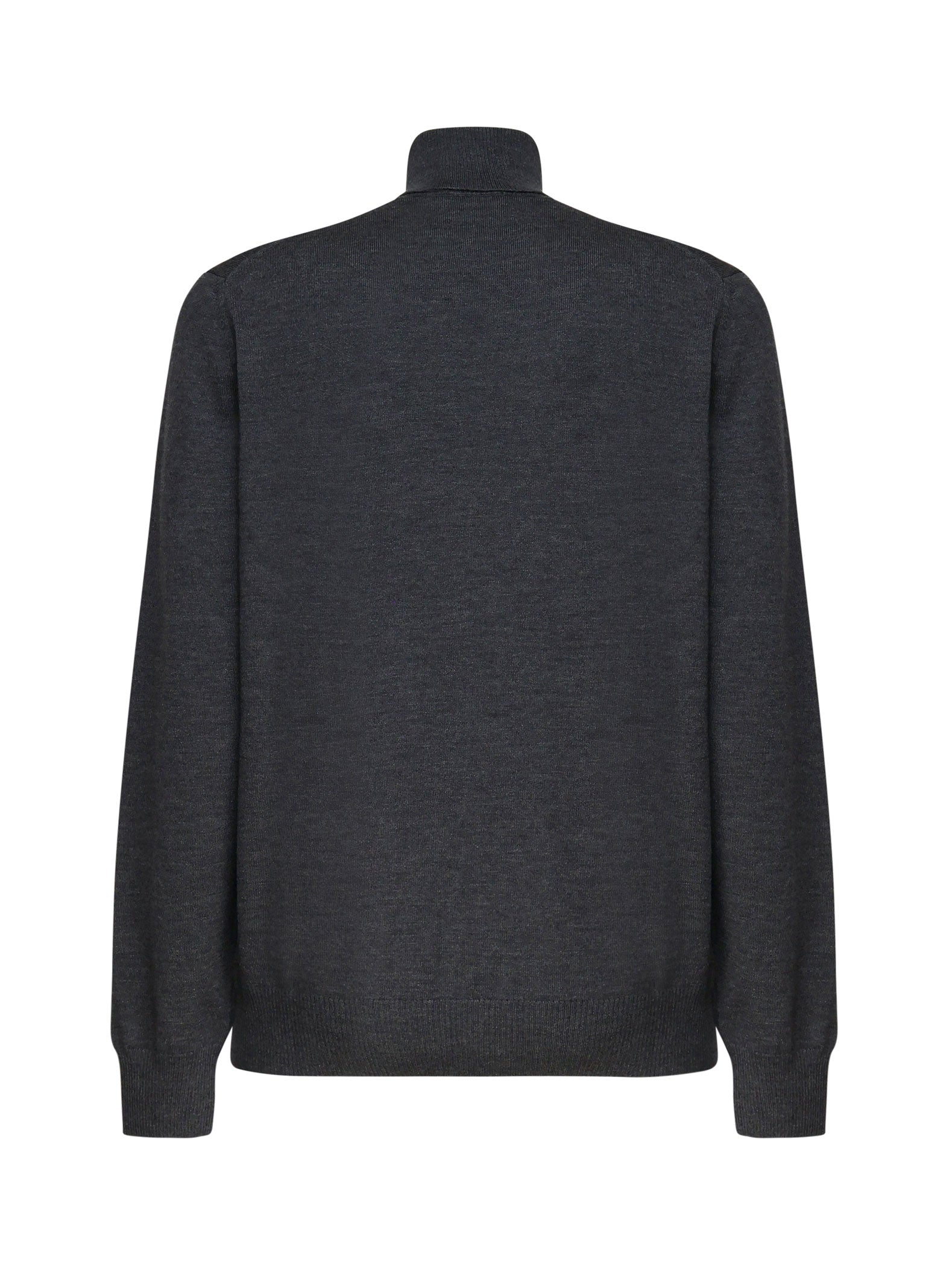 Fay Sweaters Grey Virgin Wool