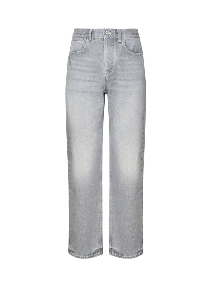 Jacquemus Jeans Grey Principal:regenerative Cotton