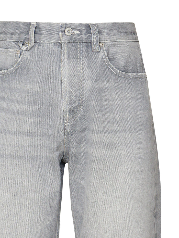 Jacquemus Jeans Grey Principal:regenerative Cotton