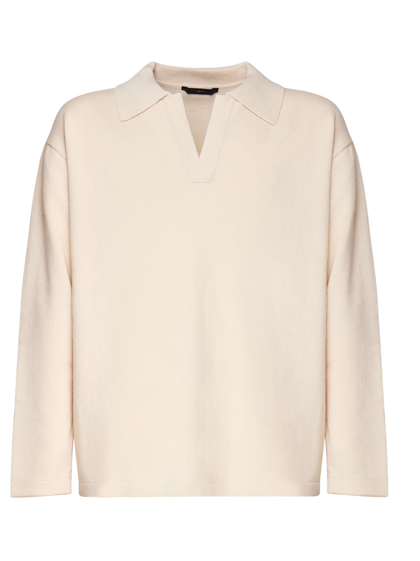 Hevo Sweaters White Blended Virgin Wool