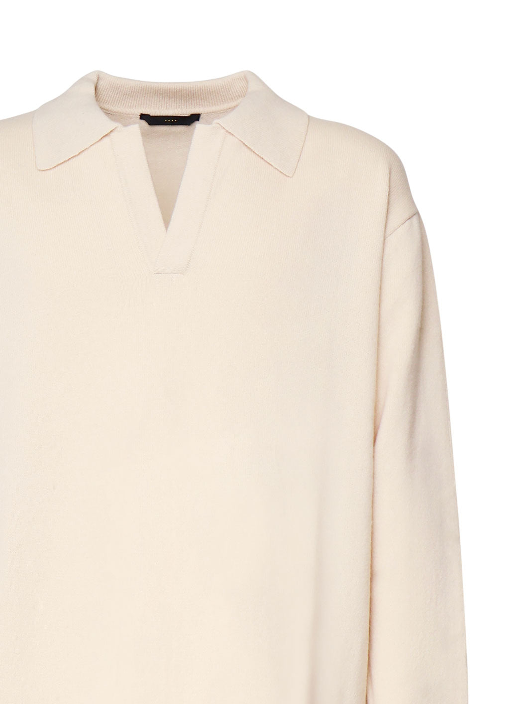 Hevo Sweaters White Blended Virgin Wool