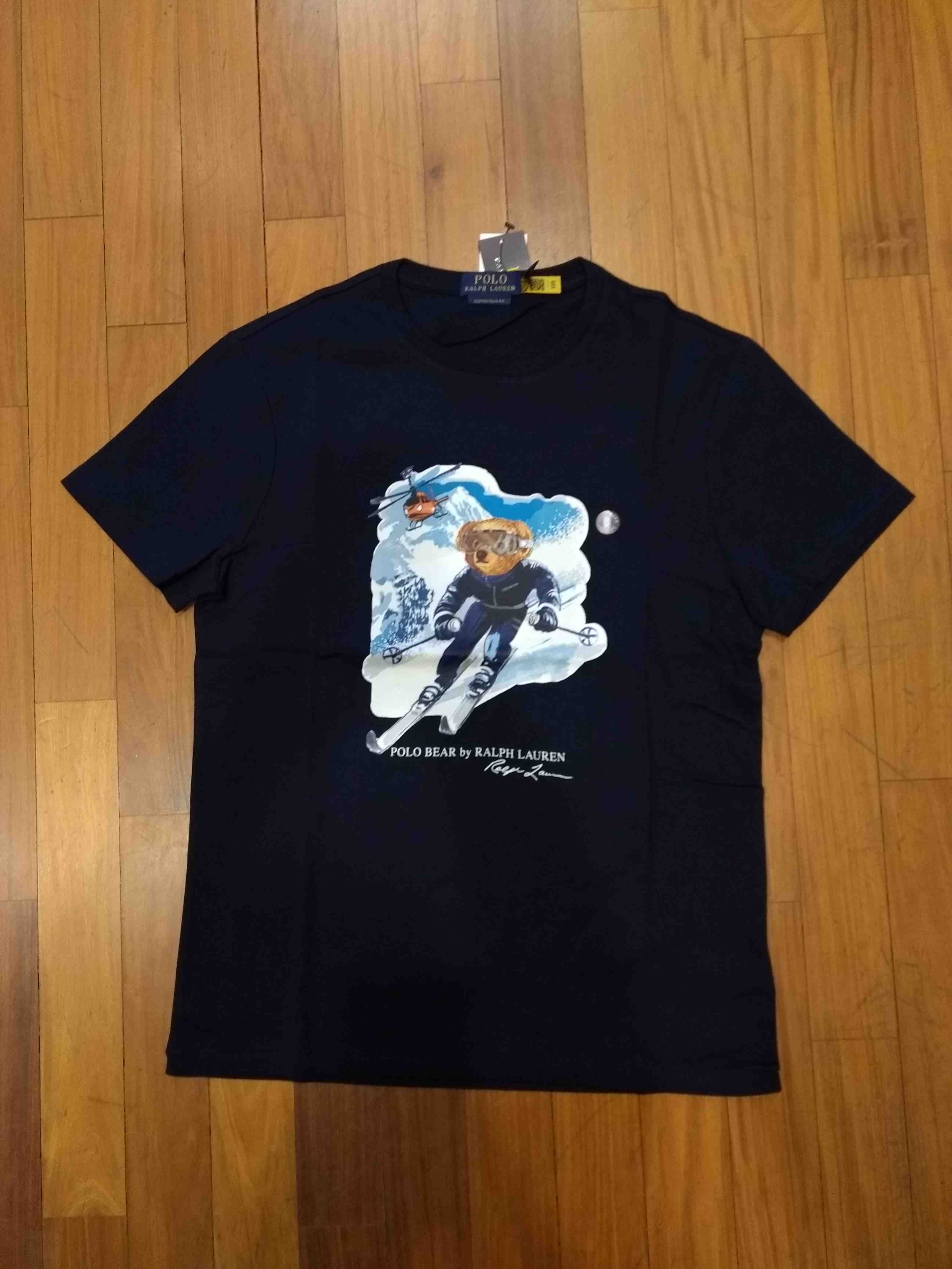 Activer Bear Blue Cotton | Tshirt