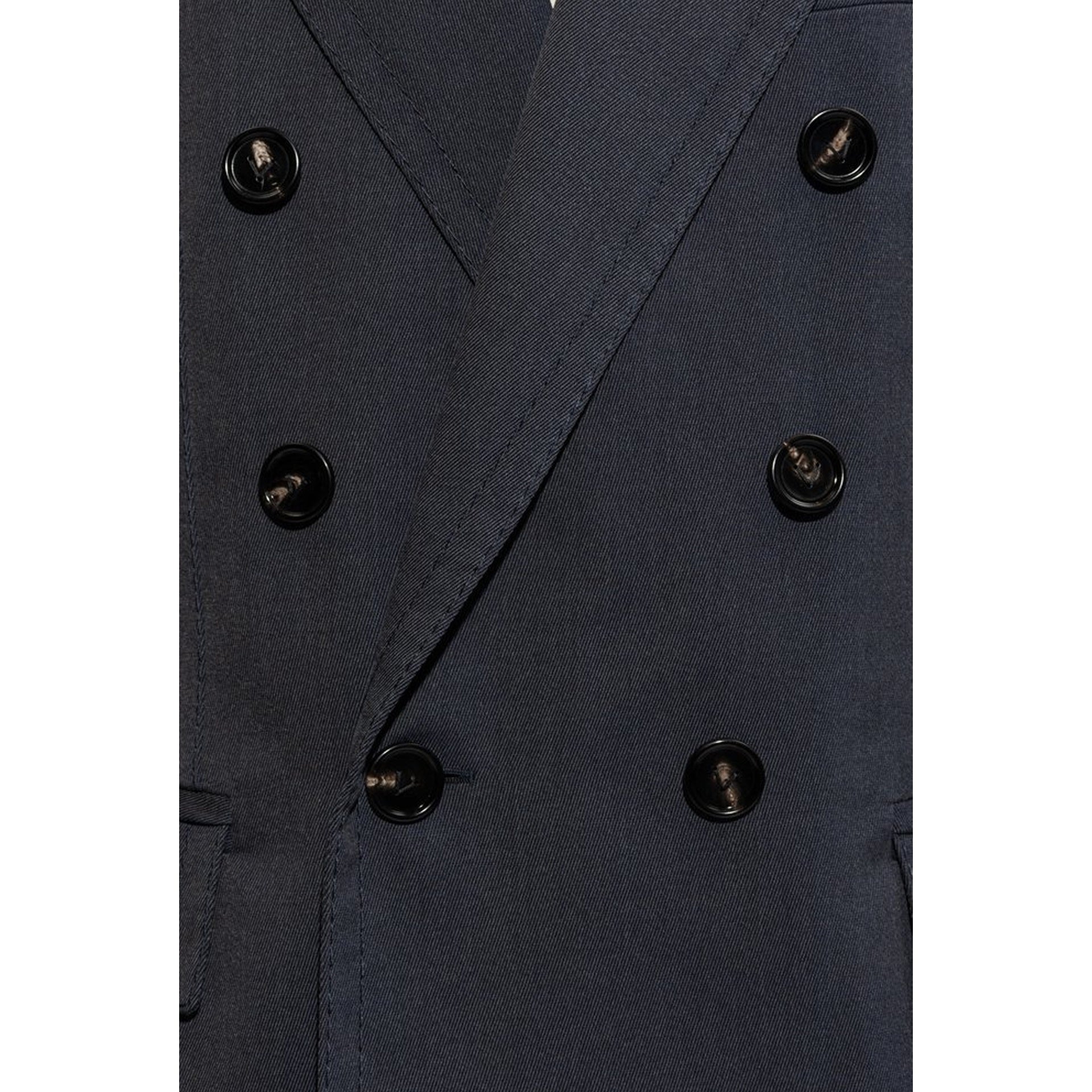 Wool Twill Blazer Blue