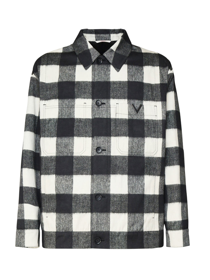 Valentino Garavani Shirts B/w Check