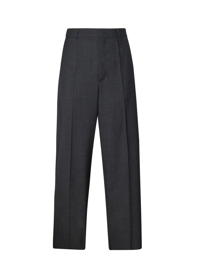Valentino Garavani Rtw Melange Grey Virgin Wool