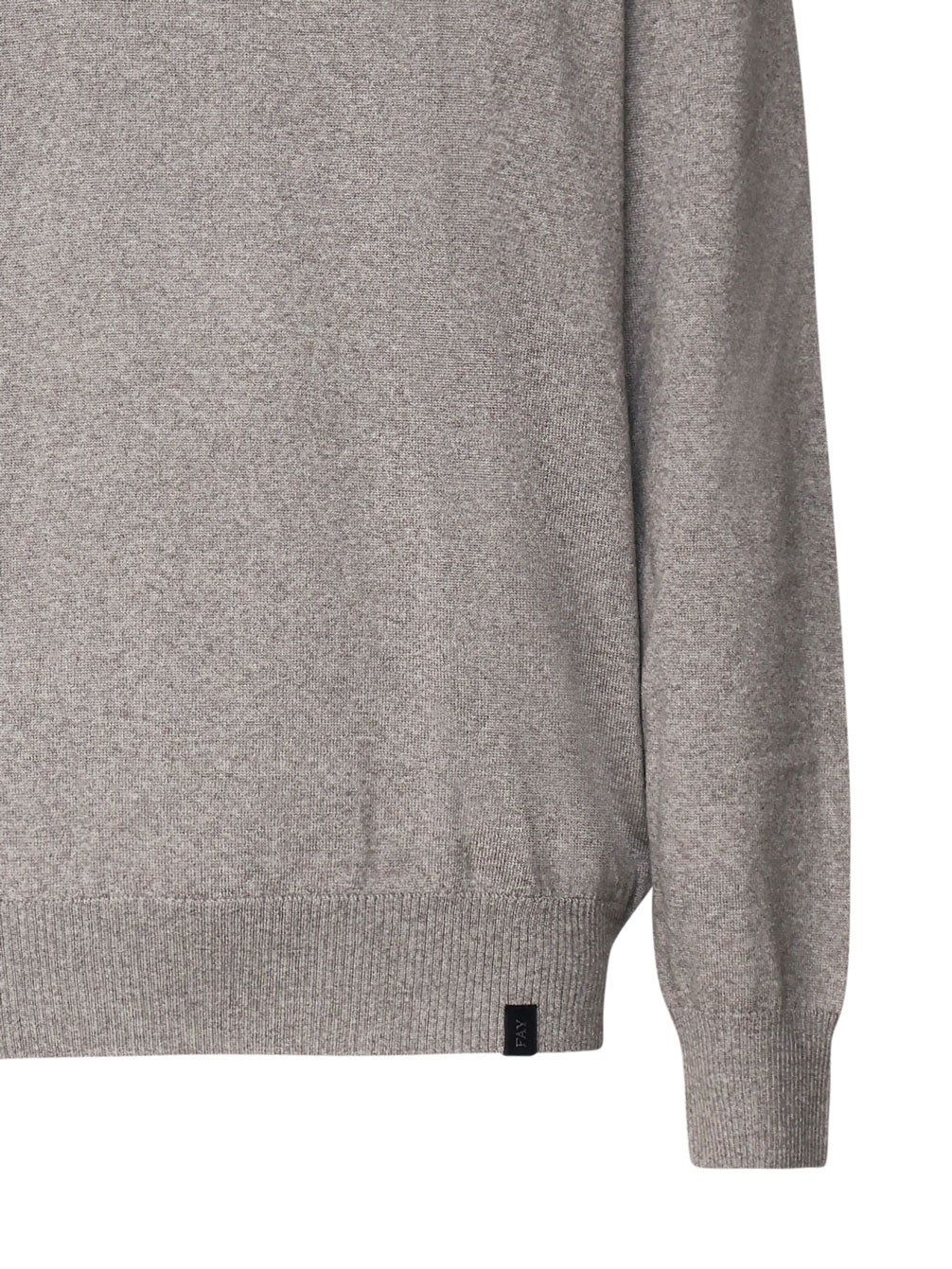 Fay Sweaters Khaki Wool
