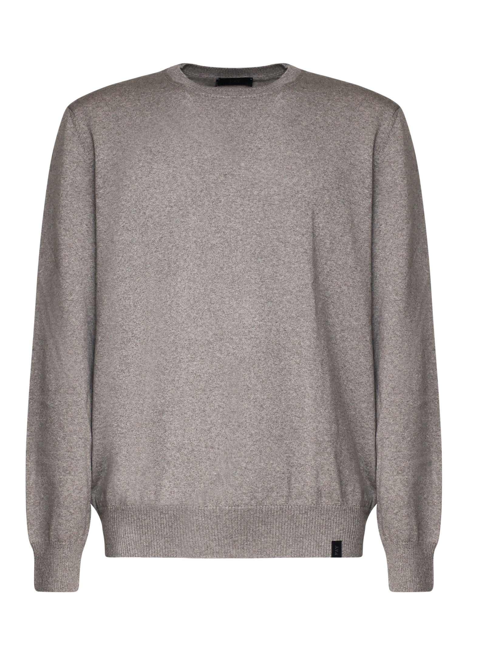 Fay Sweaters Khaki Wool