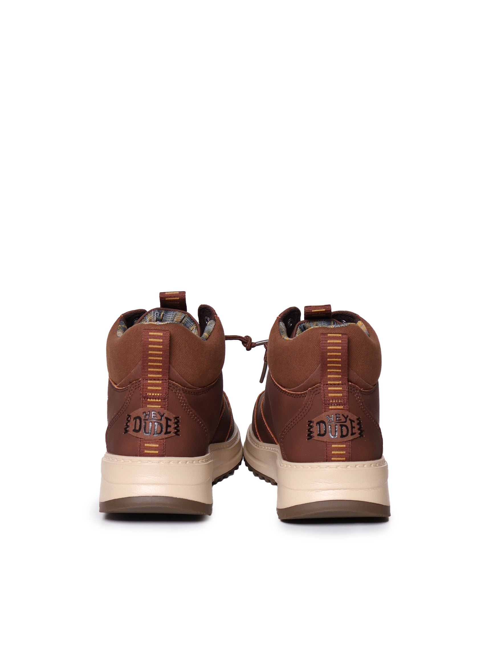 Hey Dude Sneakers Beige, Brown Suede