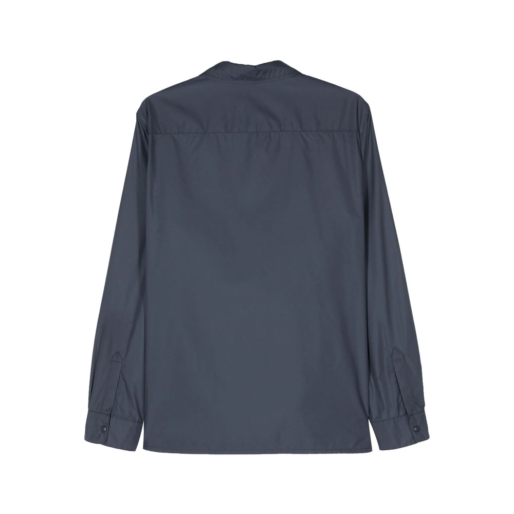 Shirt Mazzarelli Blue Polyester: 100