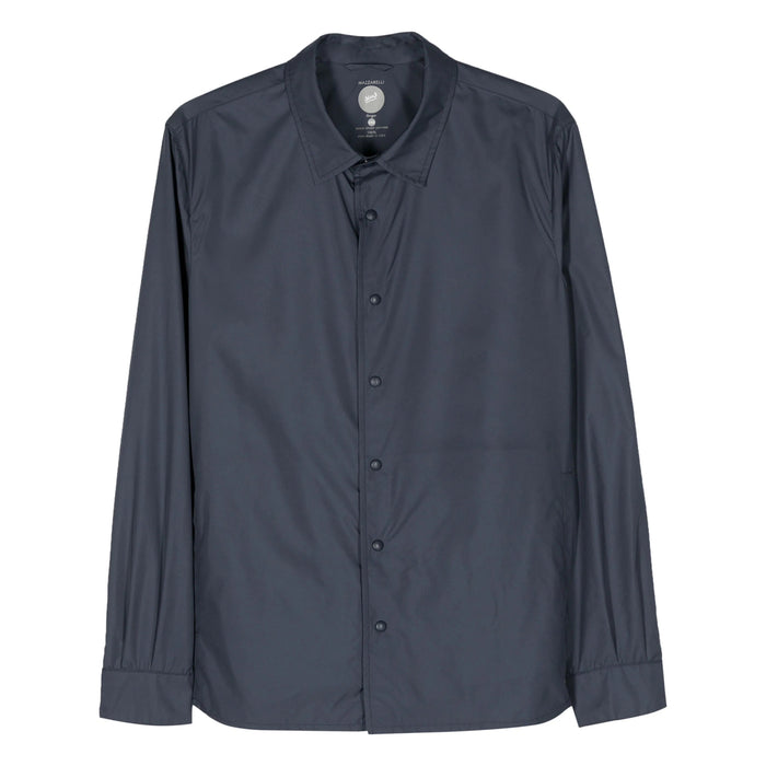 Shirt Mazzarelli Blue Polyester: 100