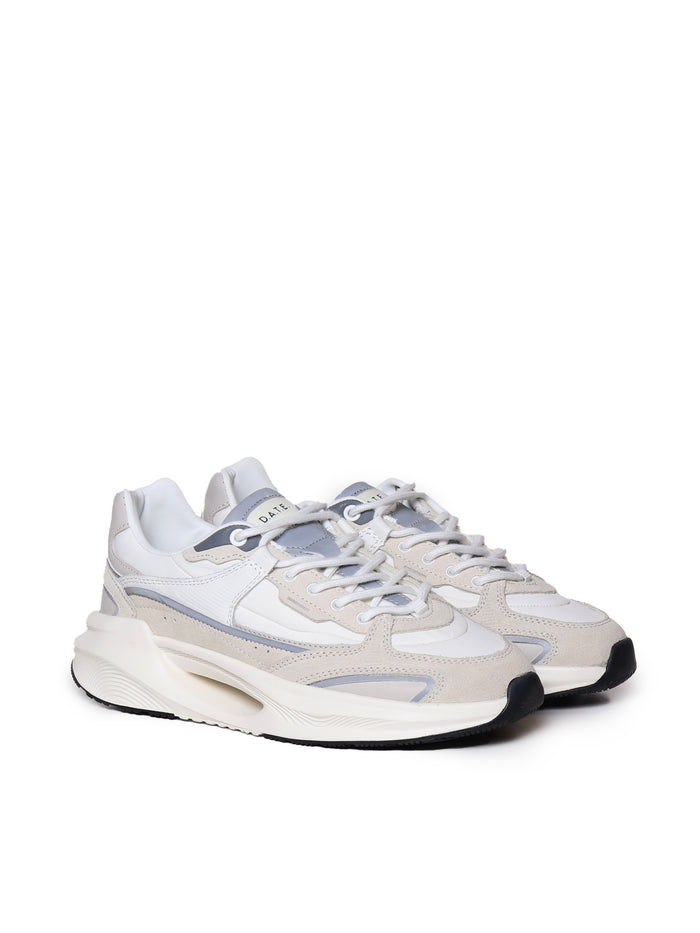 D.a.t.e. Sneakers White Suede