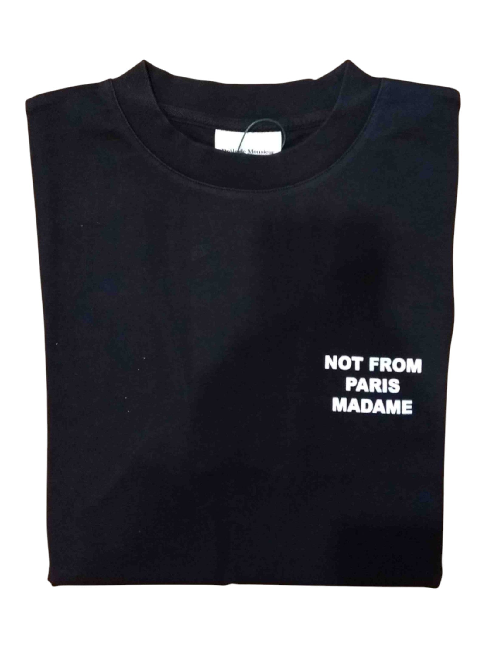Slogan Black Tshirt