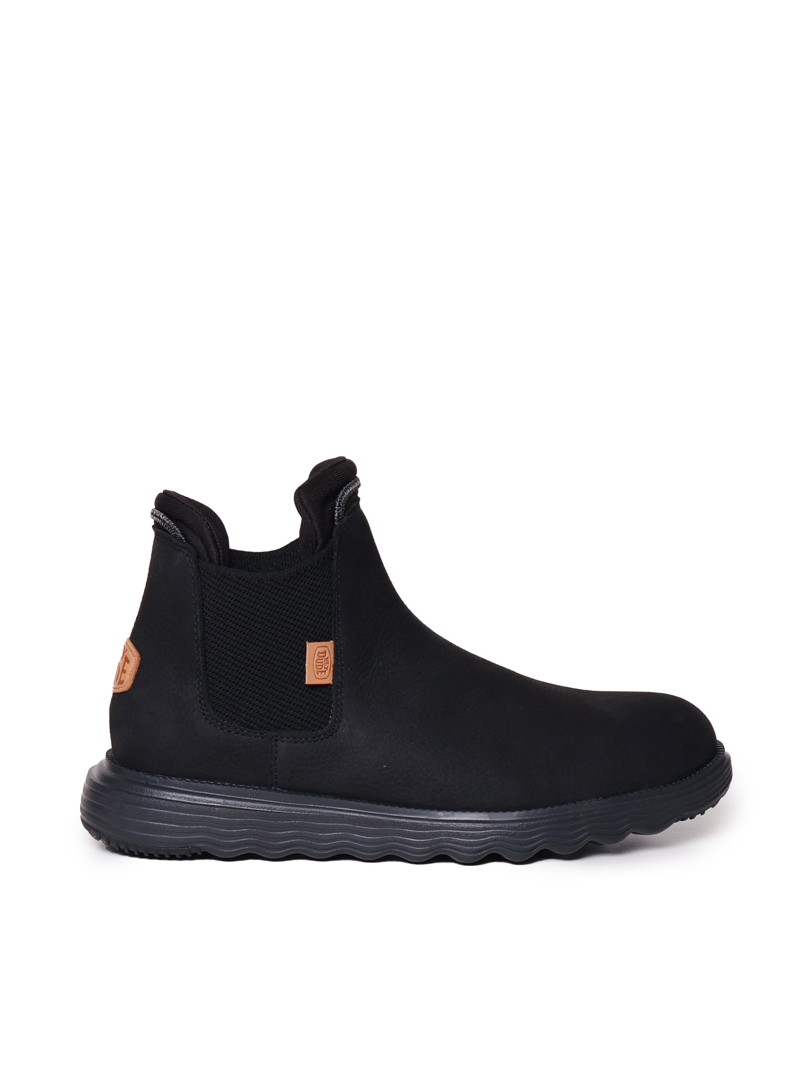 Hey Dude Boots Black Suede