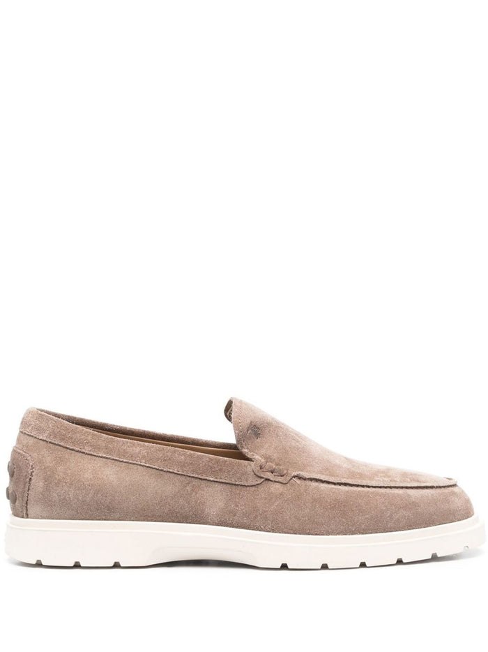 Mocassino Pantofola Nude & Neutrals Suede | Calzature