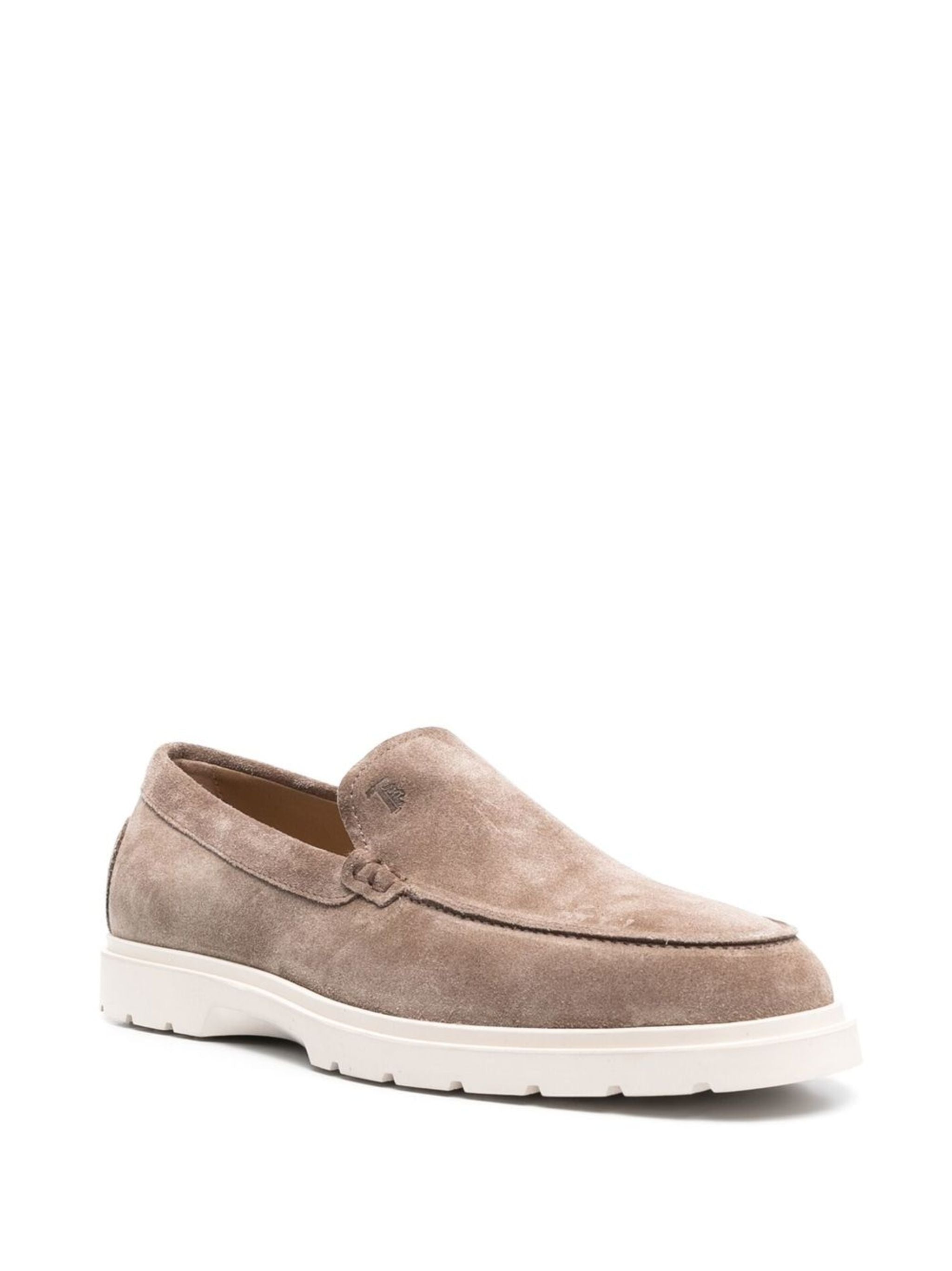 Mocassino Pantofola Nude & Neutrals Suede | Calzature